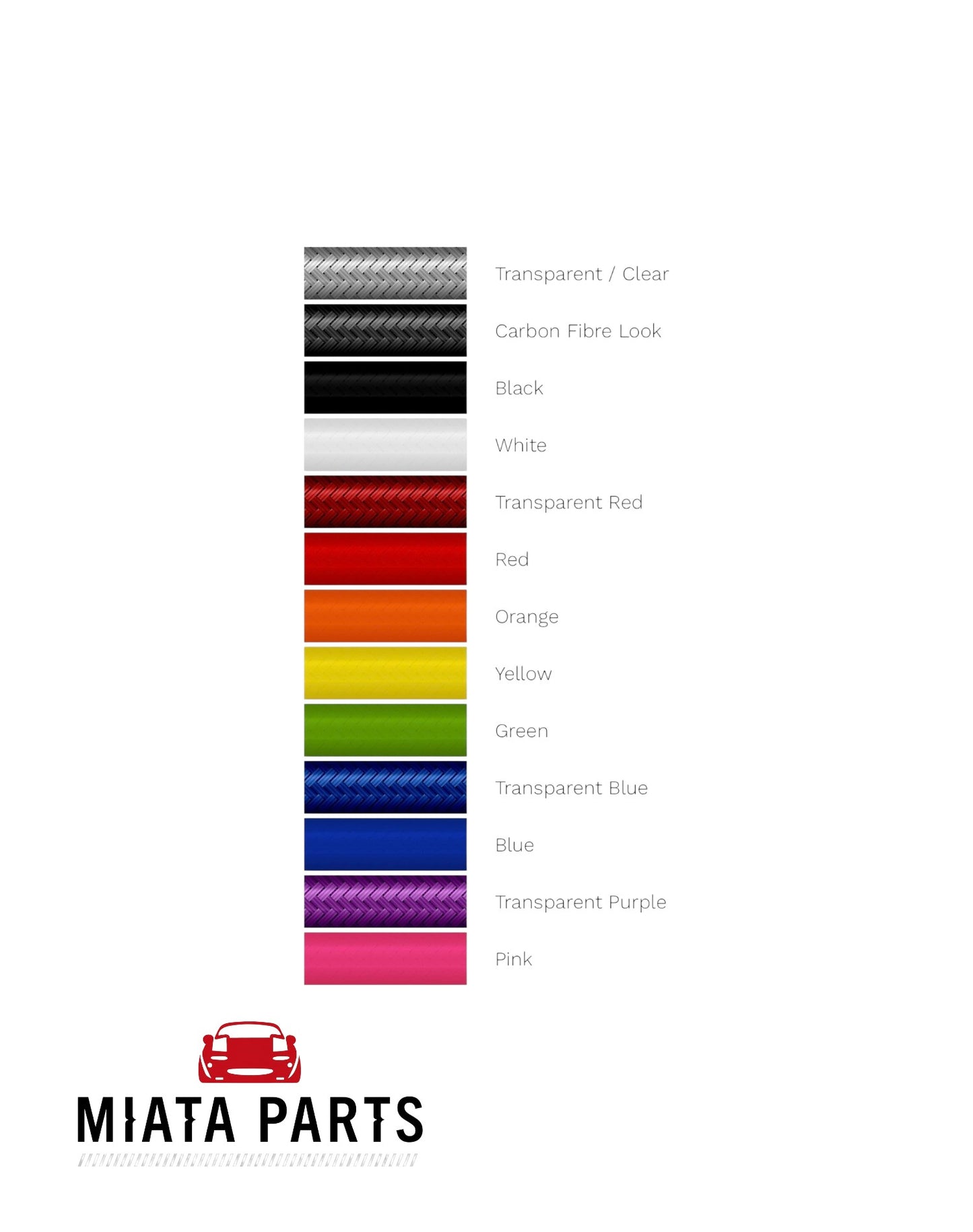MX5 NA/NB HEL Stainless Braided Brake Lines
